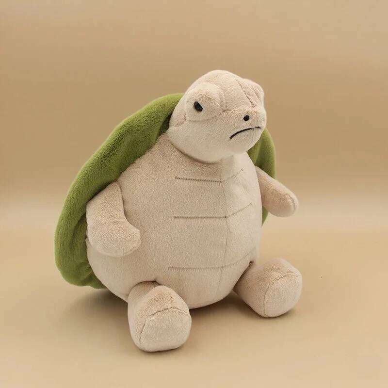 Turtle Animal Series Plush Toy in Stock Simulation Doll Cute Comfortable Touch Warm Heart Healing Birthday Gifts Y260128