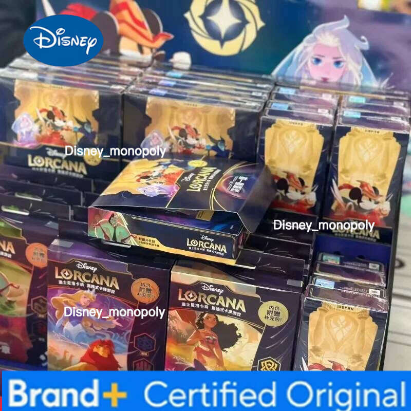 Disney In Stock Genuine Lorcana King Of The Jungle Anime Character Peripheral Limited Edition Precious Collection Card Gift H260129