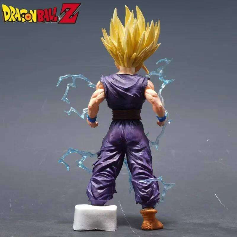 24cm Dragon Ball Z Anime Figure Gohan Action Figurine Super Saiyan 2 Cell Game Children Toys Son Goku Gift Z260129