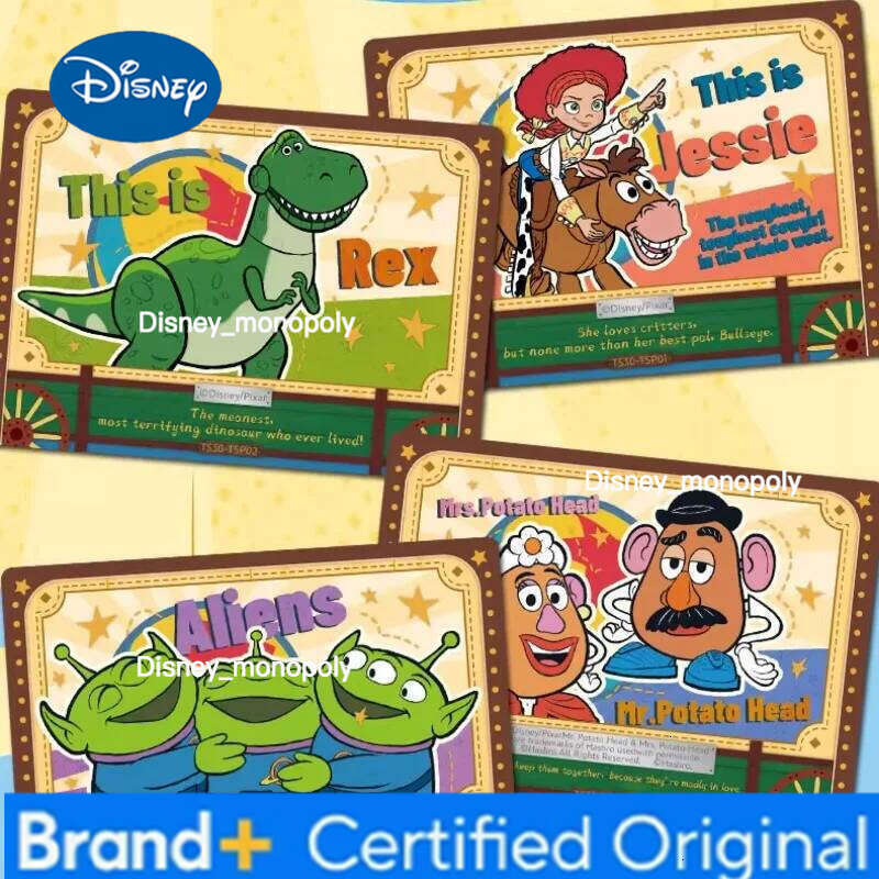 Disney Card.fun Genuine Toy Story 30th Anniversary - Woody Playful Life Series Collectible Cards Anime Peripheral Gift Toys H2601291