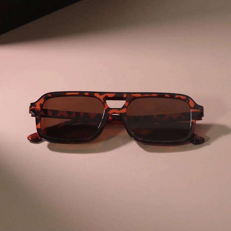 Classic Rectangle Sunglasses Women Men Fashion Vintage Sun Glasses Female Male Designer Casual Travel Shades Oculos De Sol H260129