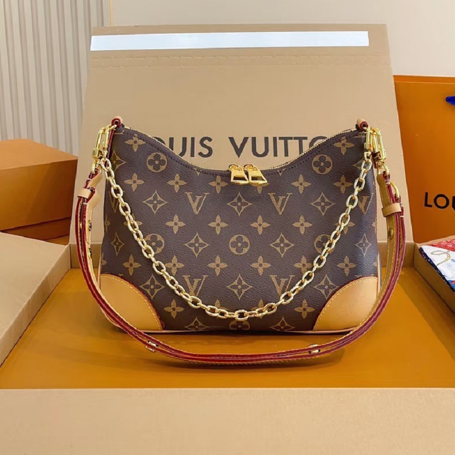 Designer BouLogne Handbags Luxury Purses Women's High Quality Fashion Shoulder Bags Crossbody Bags Underarm Bags Chain Bags Canvas Bags Horn Handbags Leather Trimd