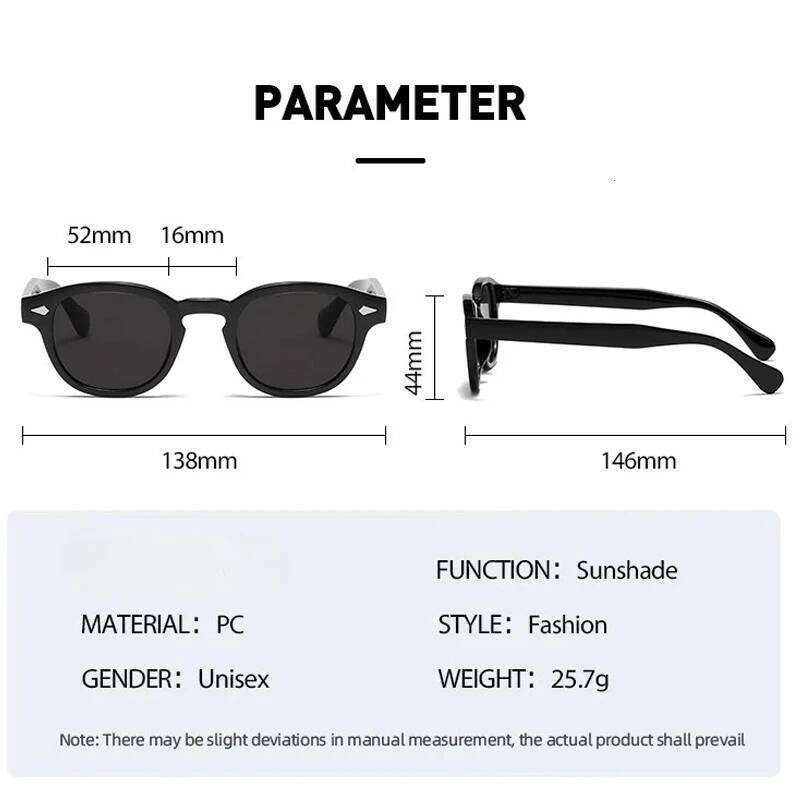 JNPCXI Vintage Round Sunglasses Women Men Retro Rivet Blue Gradient Female Sun Glasses UV400 H260129