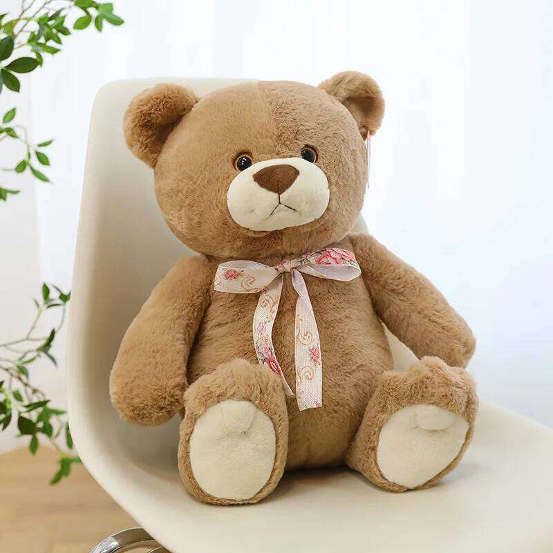Genuine plush toys, cute bears, bear dolls, birthday gifts, sleeping doll ornaments Y260128