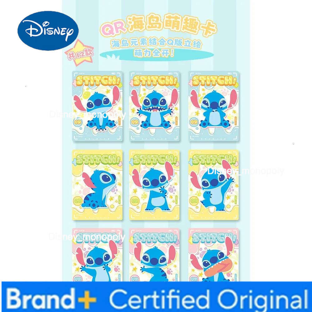 Disney Lilo & Collection for Boys Girls Animation Stitch Collage Design Warm and Healing Commemorative Cards Popular Gifts H260129