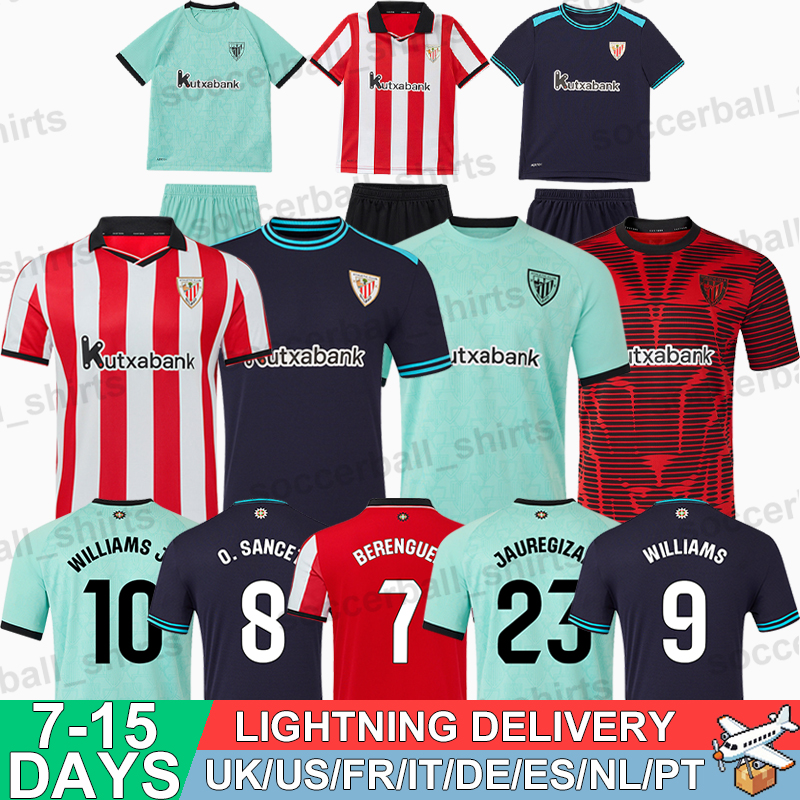 Athletic Bilbao Jerseys 25 26 Football Soccer Jerseys Retro Football Shirts Tops Kits Men Kids Women Fans Player 3XL 4XL