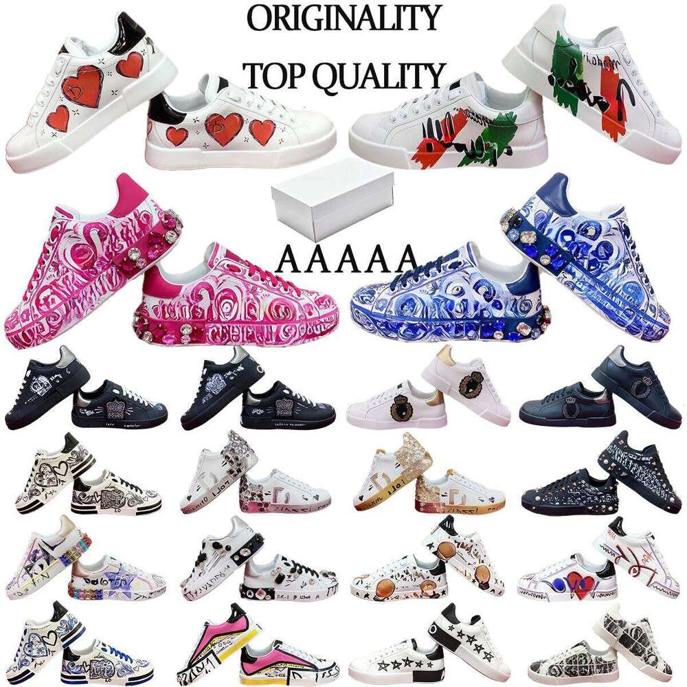 AAAAA Top Quality Strong Sicilian Style Luxury Designer Best Selling Love Couple Shoes Oil splatter Paints Intricate Prints Men Women Shoes Variou Styles Size 35-47