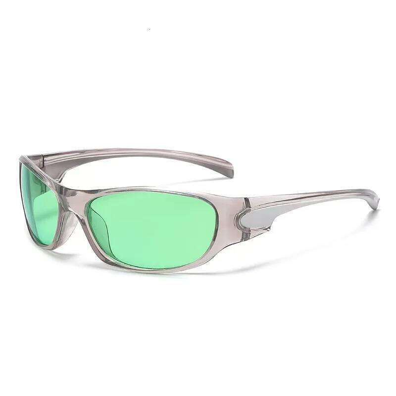 New Punk Y2K Sunglasses Women Goggle Luxury Brand Wrap Square Sun Glasses 2000'S Shades Eyewear UV400 Female Designer Eyeglasses H260129