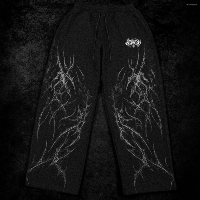 Men's Pants Breathedivinity American Style Trendy Sports Jogging Fitness Printed Casual Straight-Leg Trousers