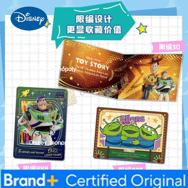 Disney Card.fun Genuine Toy Story 30th Anniversary Fun Life Series Woody Anime Peripheral Collection Original Box Card Gift H260129