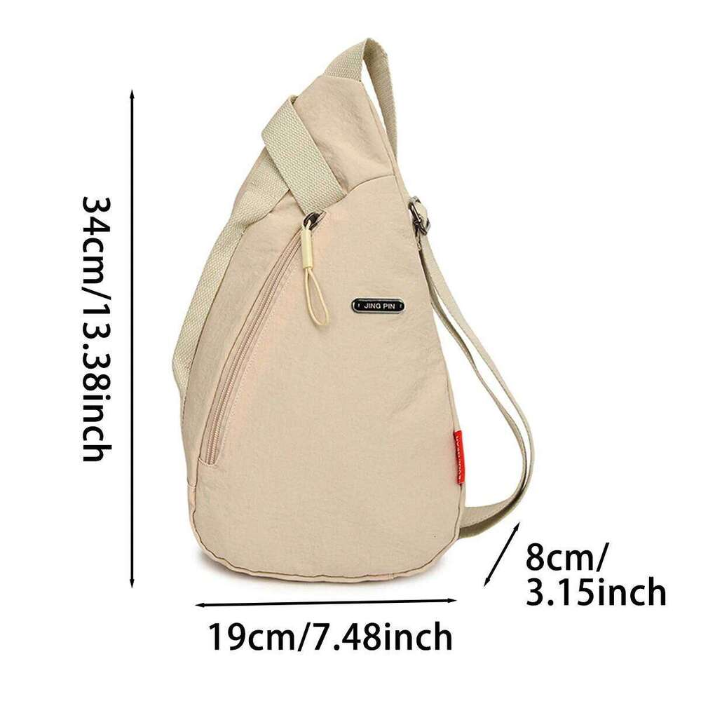 Single-shoulder for women, fashionable large-capacity crossbody bag, casual versatile, lightweight and sporty bag XJ260129