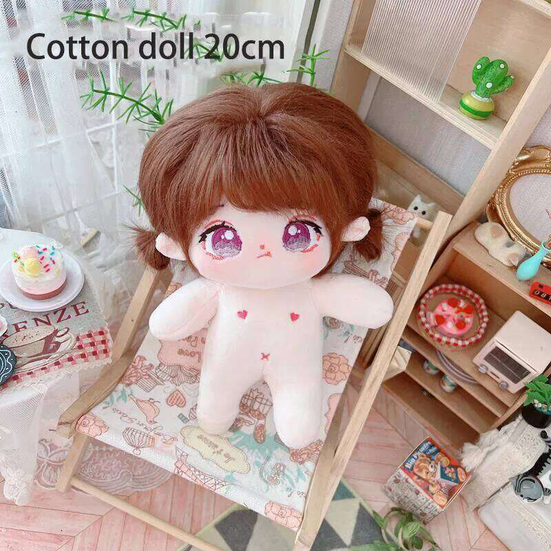 Cotton 20cm cm star doll fast food planet hamburger baby clothes Y260128