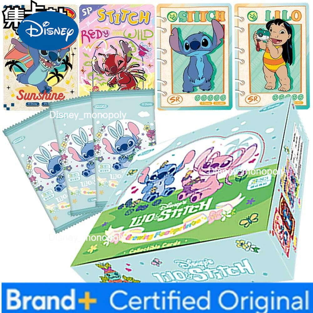 Disney Lilo&Stitch Collection Children's Favorite Fun Animated Characters Horizontal Storyboard Cards Christmas Gifts H260129