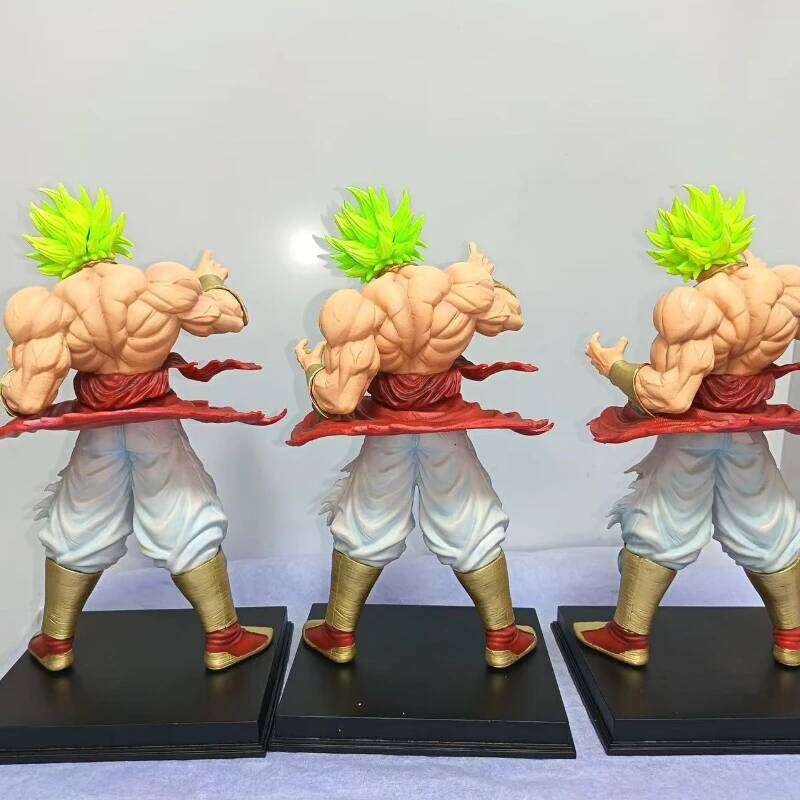 CK&Jt Statue Dragon Ball Z Figure Ssj3 Broly Super Saiyan PVC Action Figures 32cm/19.69inch Collection Mode Toys Gifts Z260129