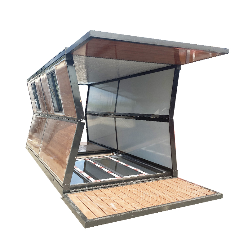 Custom Prefabricated 20Ft 30Ft 40Ft Container Expandable House Bathroom Prefab For Sale Folding Home Construction Real Estate