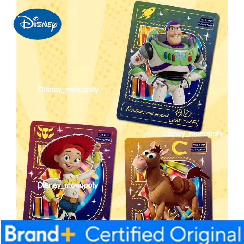 Disney Card.fun Genuine Toy Story 30th Anniversary - Woody Playful Life Series Collectible Cards Anime Peripheral Gift Toys H260129 H260129