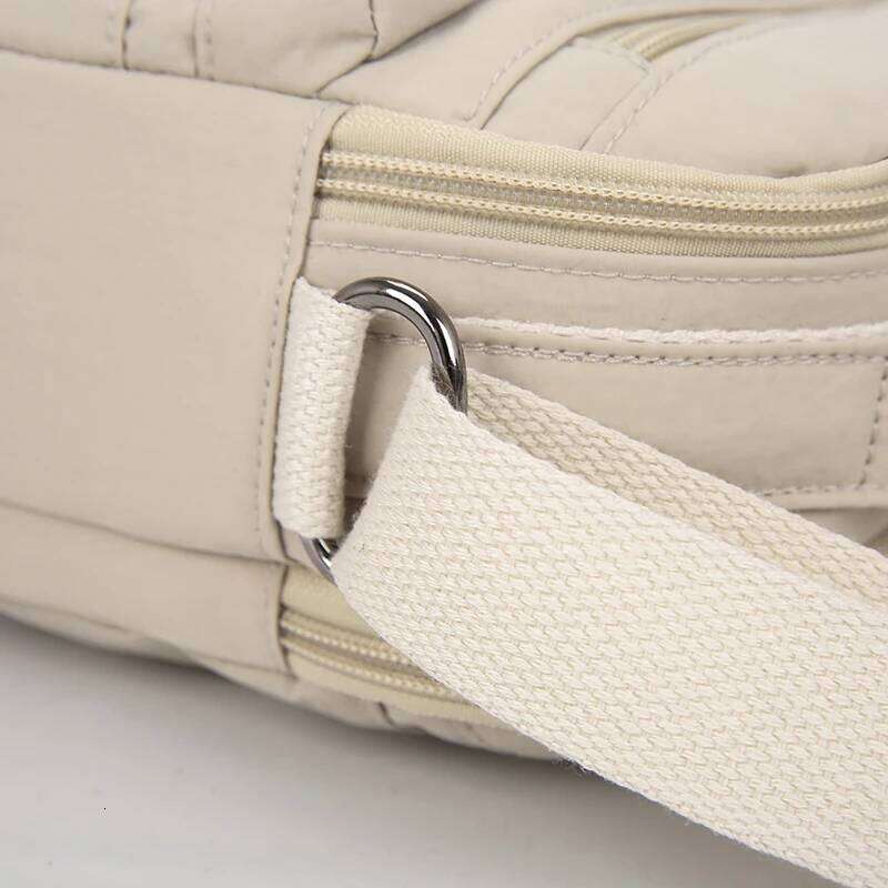 Luxury DesignerNylonCrossbody Bag for Women, Large Capacity Lightweight Handbag, Multi-Pocket Travel Purse with Adjustable Strap