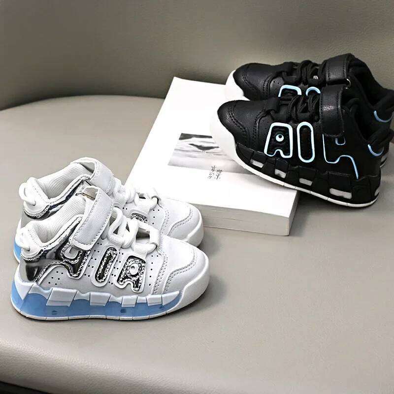 New Children Casual Fashion Sneakers for Boys Girls Baby Running Sports Shoes Lightweight Non-slip Kids Toddler Footwear Y260128