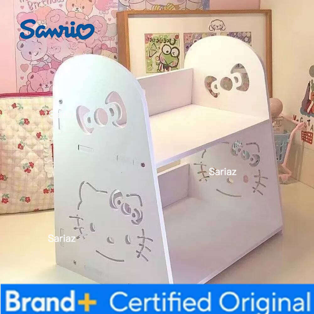 Sanrio Hello Kitty Cute Cartoon Originality Multilayer Desktop Box New Fashion Delicate Personality Storage Rack H260129