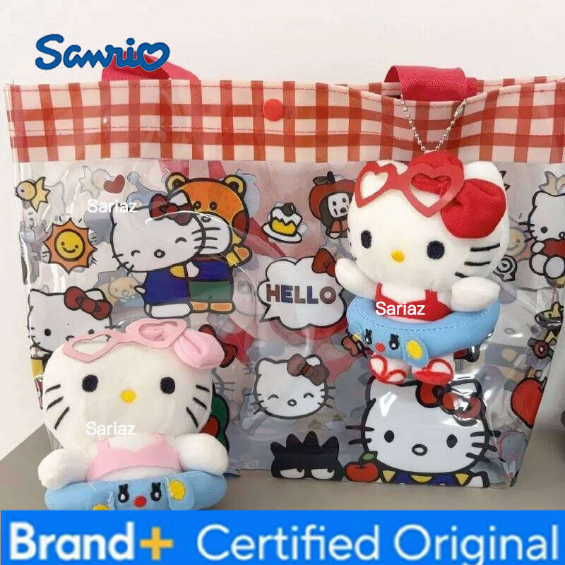 Sanrio peripheral HelloKitty drawstring ties storage travel children's hanging bag birthday gift H260129