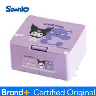 Sanrio Cinnamoroll Melody Cartoon Press-On Plastic Lifestyle Tabletop Lipstick Cosmetics Storage Box Girl Gift H260129