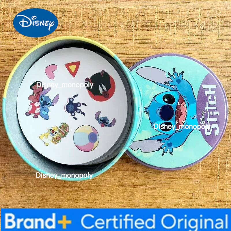 Disney Metal Box Card Game - Interactive Parent-Child Family And Friends Holiday Or Christmas Gift H260129