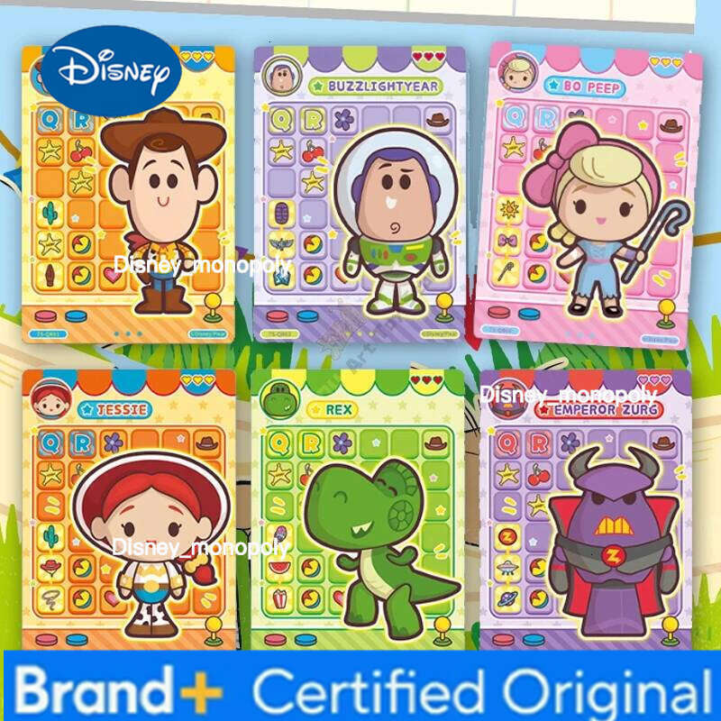 Disney Card.Fun Official Genuine Version Toy Story Buzz Lightyear Collection Cards Anime Peripheral Toys Flash Card Gifts H260129 H260129