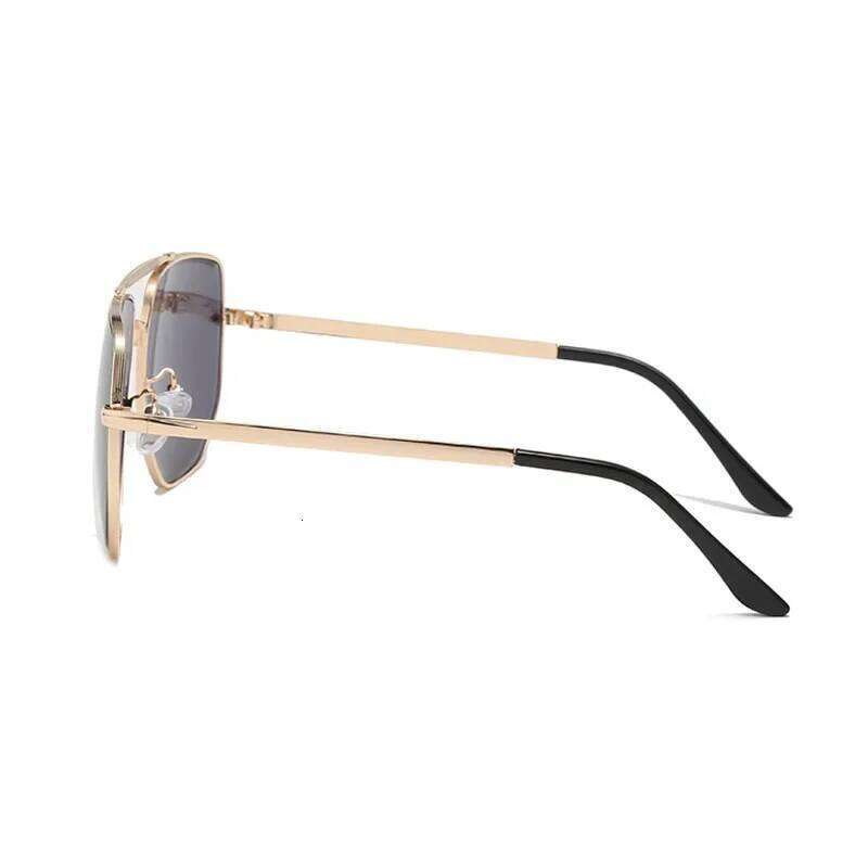 New Fashion Sunglasses Cool Men Vintage Brand Design Metal Sun Glasses Women Shades UV400 Oculos De Sol H260129
