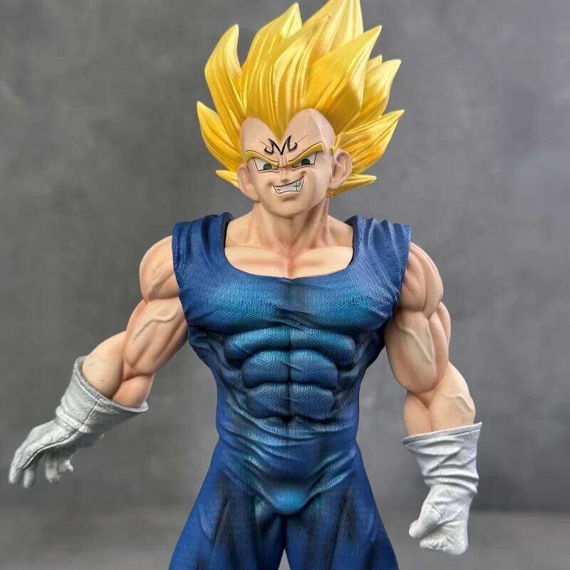 Anime Action Figure JT Dragon Ball Anime Figure Majin Vegeta Figurine Super Saiyan Bejita Model PVC Statue Collection Desk Decor figuras anime Gift To