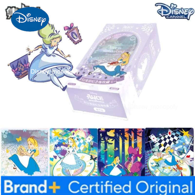 Disney Card.Fun Genuine New Series Alice in Wonderland Collectible Anime Peripheral Cards Holiday Gifts H2601291 H2601291