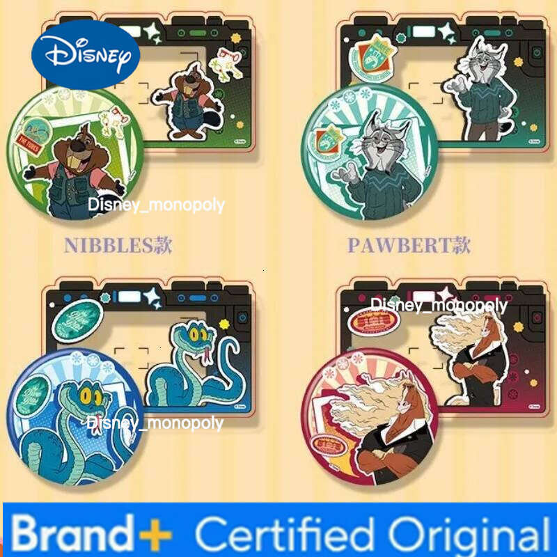 Disney Card.fun Zootopia 2 Commemorative Collectible Nick Wilde & Judy Hopps Movie Series Anime Peripheral Trading Cards Gift Toy H260129