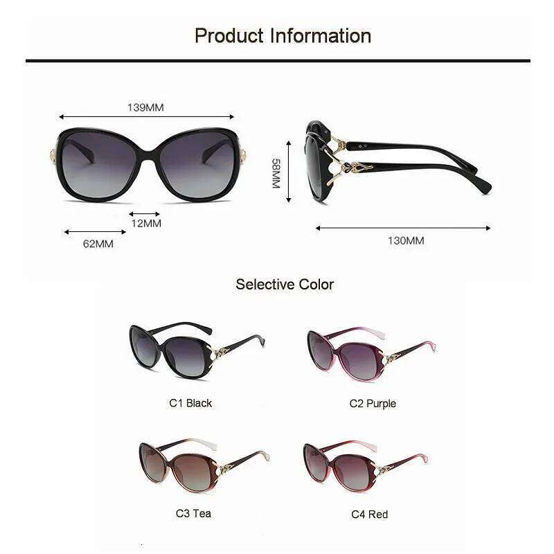 Women Polarized Sunglasses Ladies Fashion Day Night Vision Driving Eyewear Color Changing Sun Glasses Oculos De Sol UV400 H260129