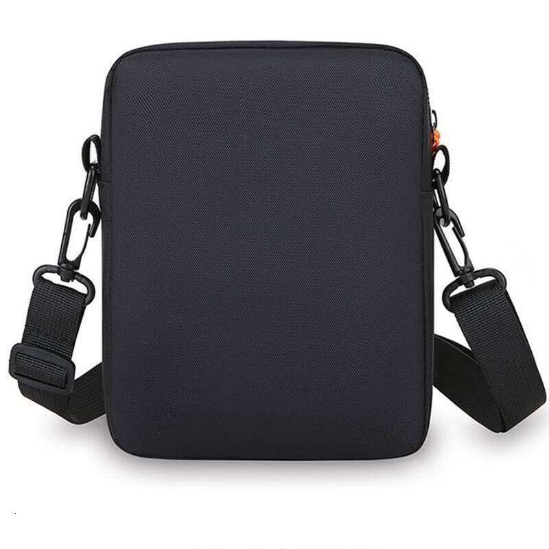 Men's single-shoulder cross-body with multi-layer zippers, trendy color contrast, and casual messenger style bag XJ260129