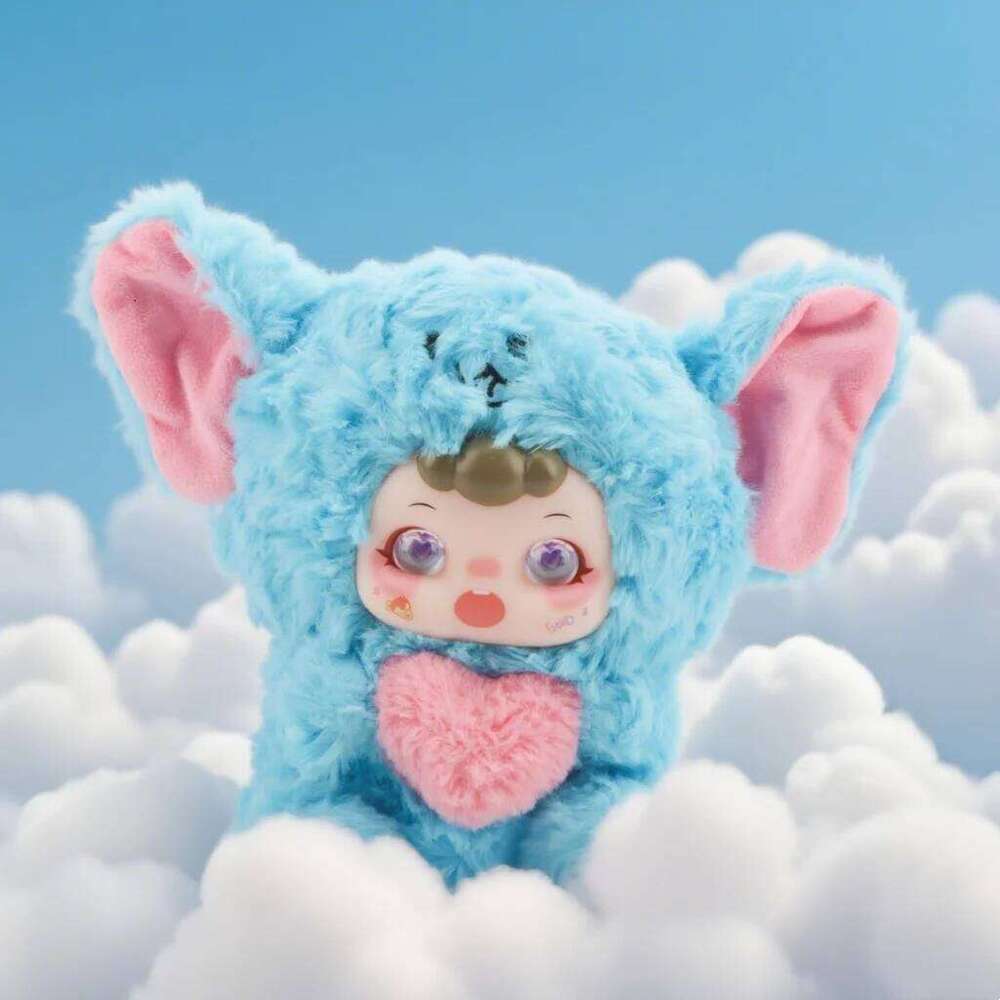 22cm Cute Toy Holding Vinyl Plush Elephant with Huggable Heart Soft Graduation Gift Kids Animal Lovers Y260128