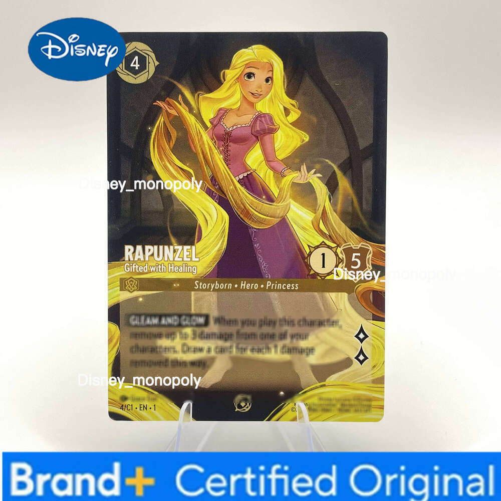 Disney PROXY Lorcana Promo 5 PCS Regular Cards BAYMAX RAPUNZEL KUZCO CINDRELLA LTE IT GO TCG Game Collection Card H260129