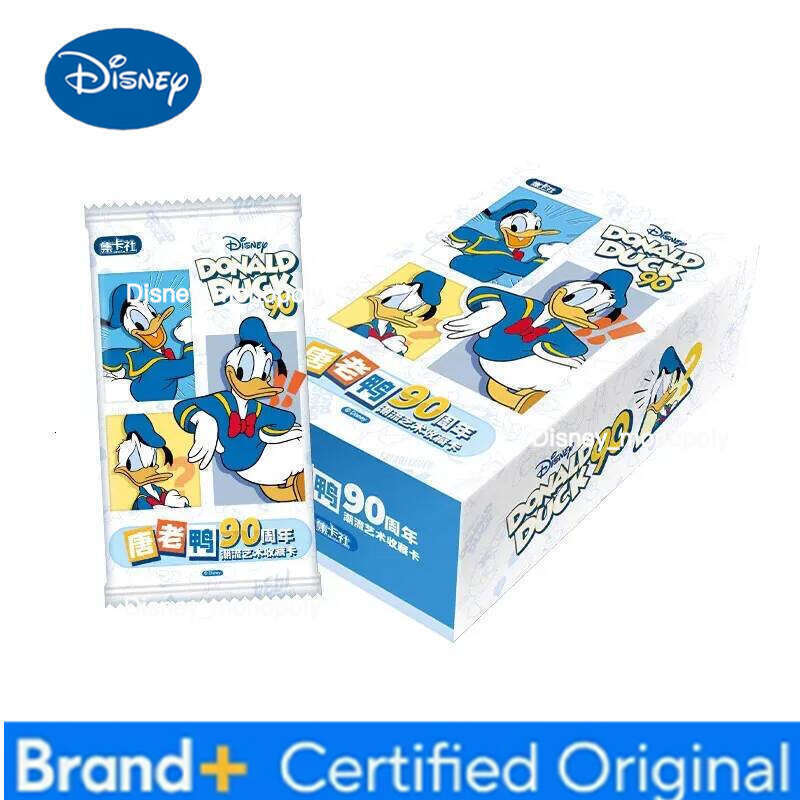 Disney Card Fun Donald Duck Anniversary Cards, SSP UR Rare Collector Set, Classic Cartoon Collectibles, Limited Edition Gift H260129