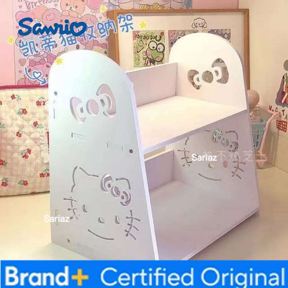 Sanrio Hello Kitty Cute Cartoon Originality Multilayer Desktop Box New Fashion Delicate Personality Storage Rack H2601291
