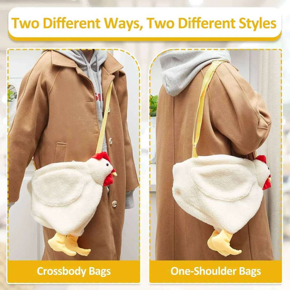 Ladies Cute Chicken Mini Chain Shoulder Crossbody Bag Tote Handbag Messenger Luxury Handbags Women Bags