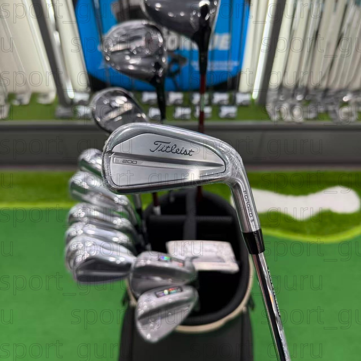 Golf Clubs Set T200 Irons+GT3 Driver+3wood+5wood Steel Shaft with Head Cover Latest version Brand New Iron sport_guru