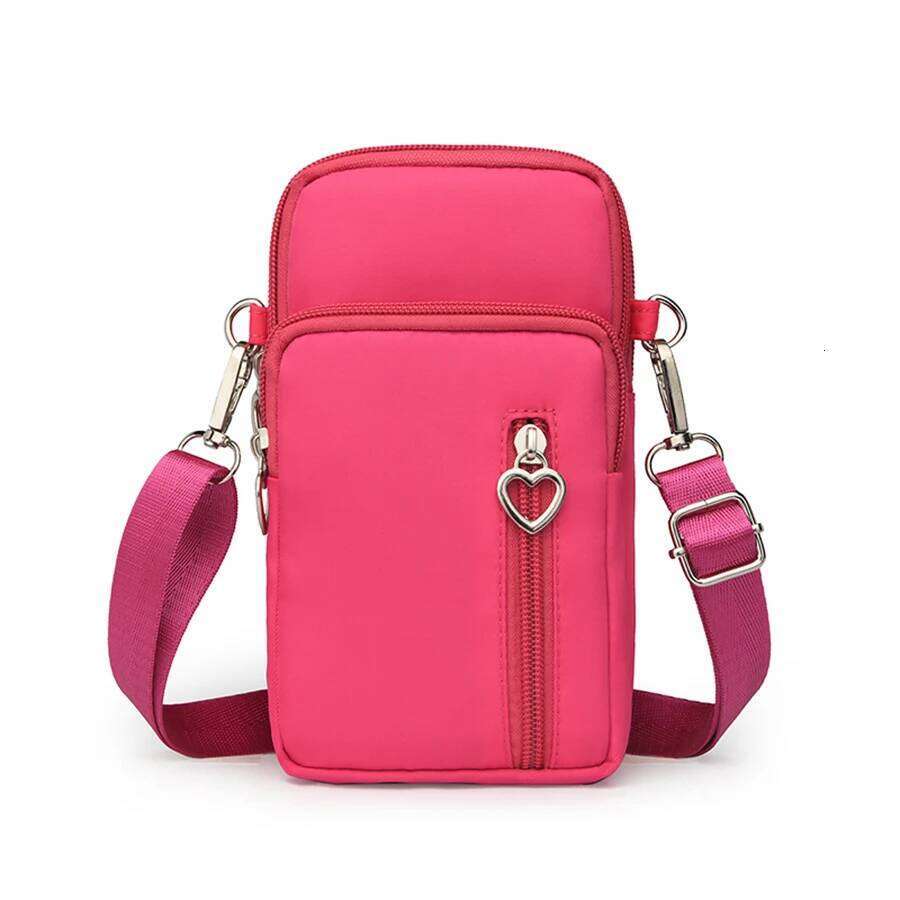 Small change phone Korean-style casual commuting backpack, nylon small square bag, single-shoulder crossbody bag XJ260129