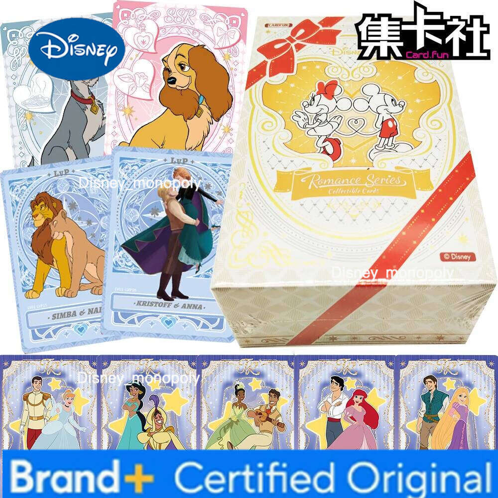 Disney Genuine CARD.FUN Collection Romance Series Animated Movie Classic Character Portrait Hobby Cards Fans Festival Gift H260129 H260129