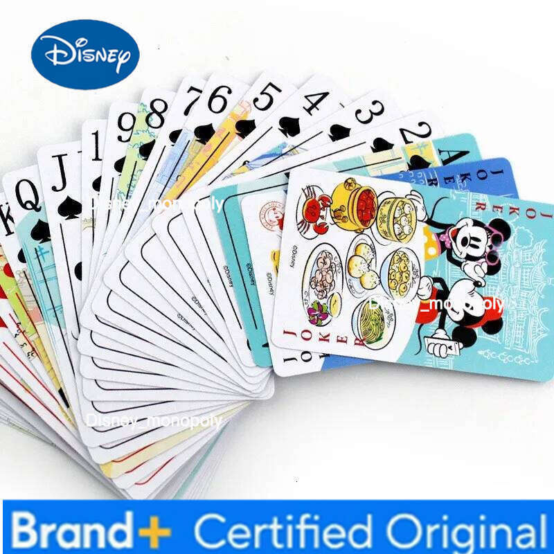 Disney Stitch Lots-o'-Huggin' Bear Playing Cards Poker Indoor Family Entertainment Board Games H260129