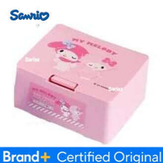 Sanrio Cinnamoroll Melody Cartoon Press-On Plastic Lifestyle Tabletop Lipstick Cosmetics Storage Box Girl Gift H260129