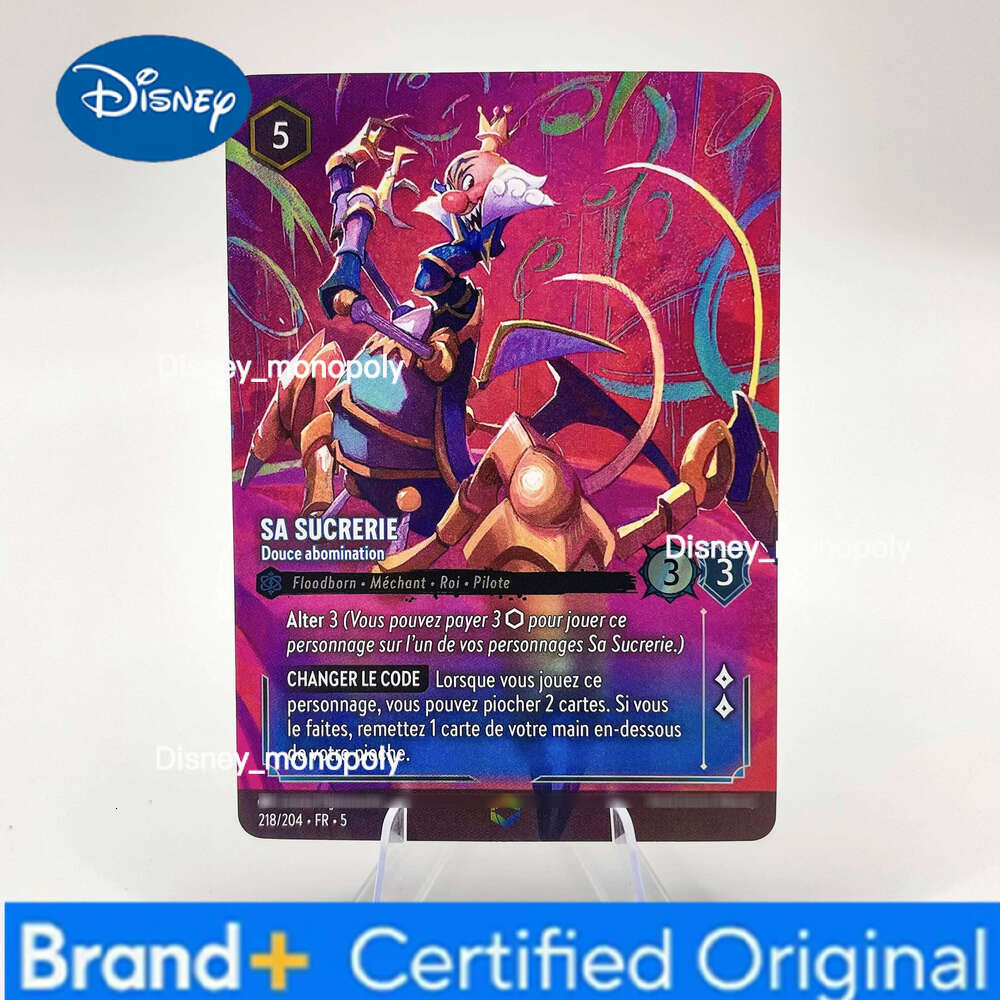 Disney PROXY Lorcana Chapter 5 French Foil Mufasa Scar Olaf Clarabelle Archimede Arthur TCG Game Collection Cards H260129