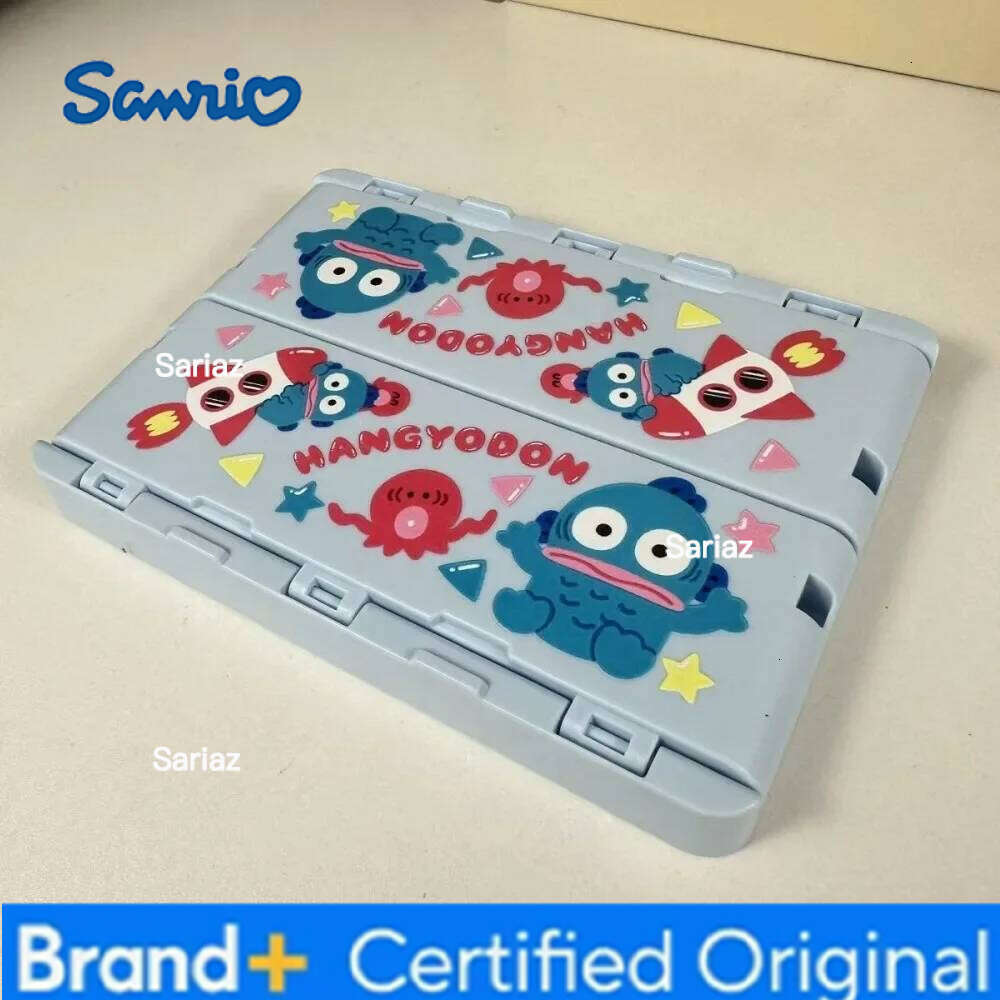 Sanrio Hangyodon Foldable Fashion Delicate Personality Desktop Storage New Cute Cartoon Printing Pattern Box Gifts H260129