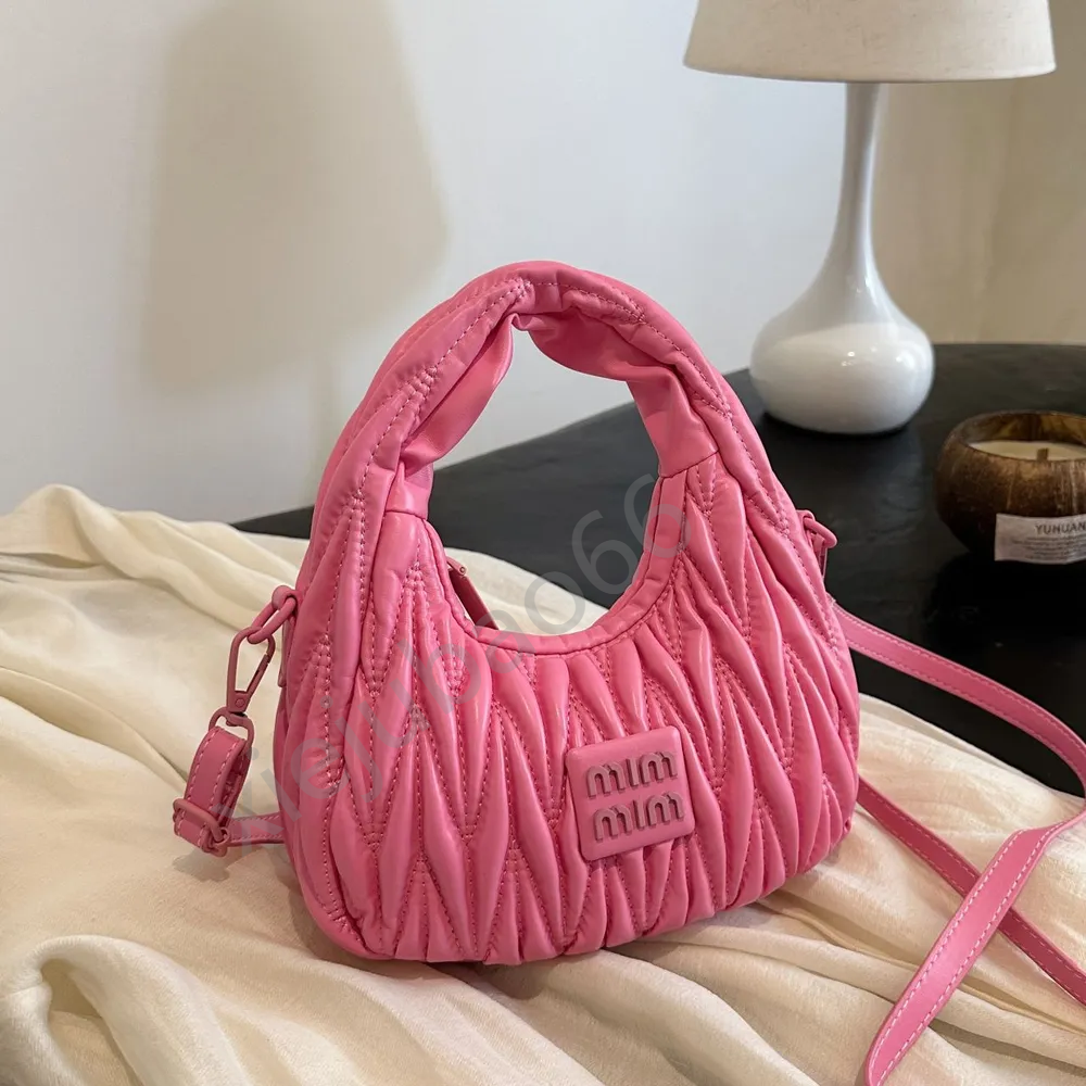 12A designer miumiu shouder bag wander pochette matelasse arcadie sac luxe miu tote bags crossbody handle bag black sequined Bowling for women fashion leather bags