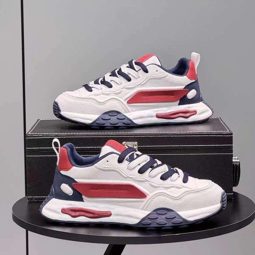 Men's 2025 Autumn New Versatile Trendy Thick-Soled Height-Increasing Wear-Resistant Ultra-Light Comfortable Fashion Casual Sneakers