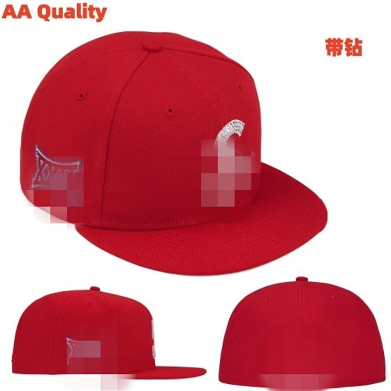 2026 Men's Baseball Fitted Hats Angeles" butterfly Felt stitched Full Closed Caps Sport Patched Funny Cute angel Cap upside-down trucker Hats High Quality N26-01