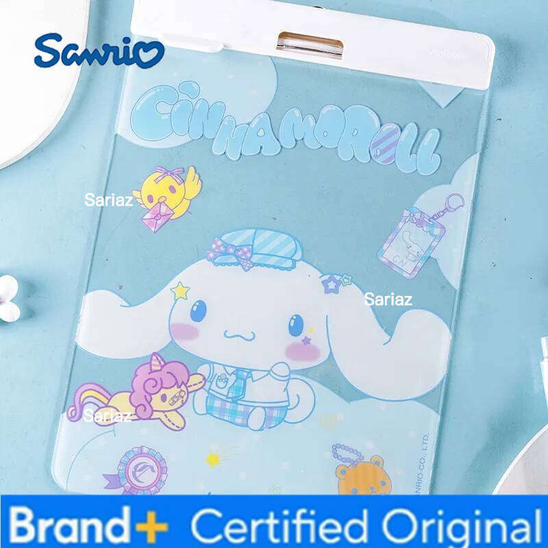 Sanrio Cartoon Clear Acrylic A4 Folder Sturdy Portable Writing Not Easy To Break Student Clipboard School Supplies H260129