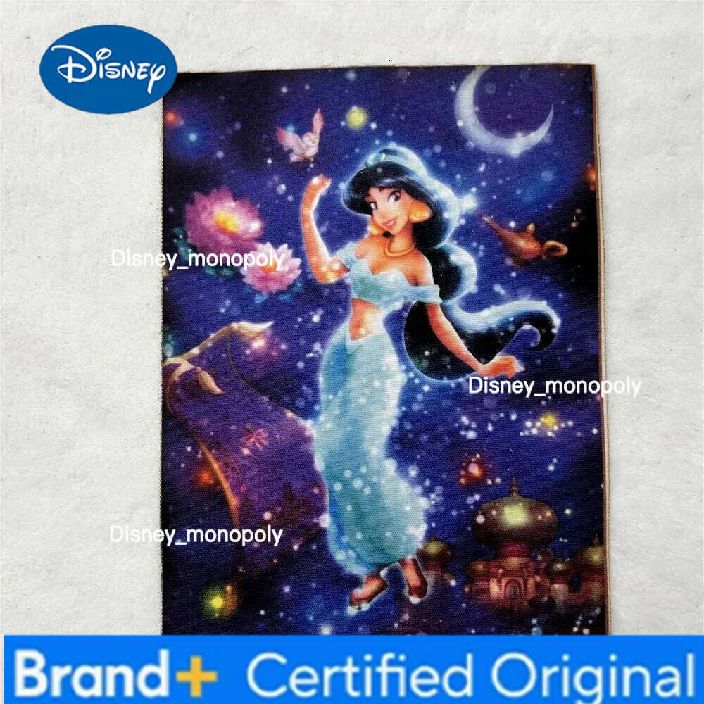 Disney 7pcs lot Princess Jasmine Patchwork Cotton canvas Fabrics DIY Sewing Material Positioning fabric Craft Embroidery H260129